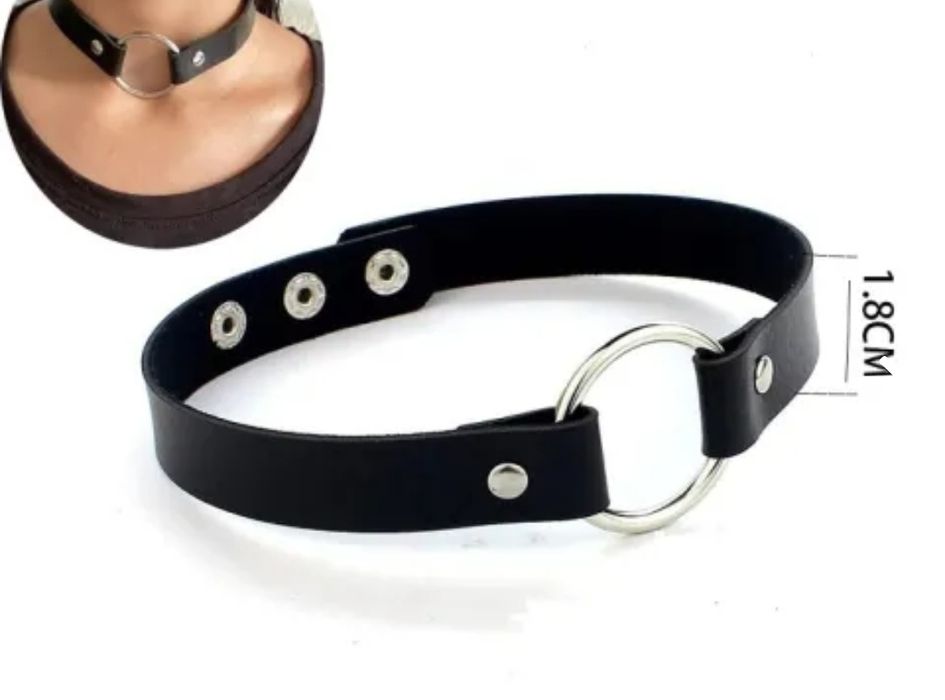 Чокър за врата (кожен)