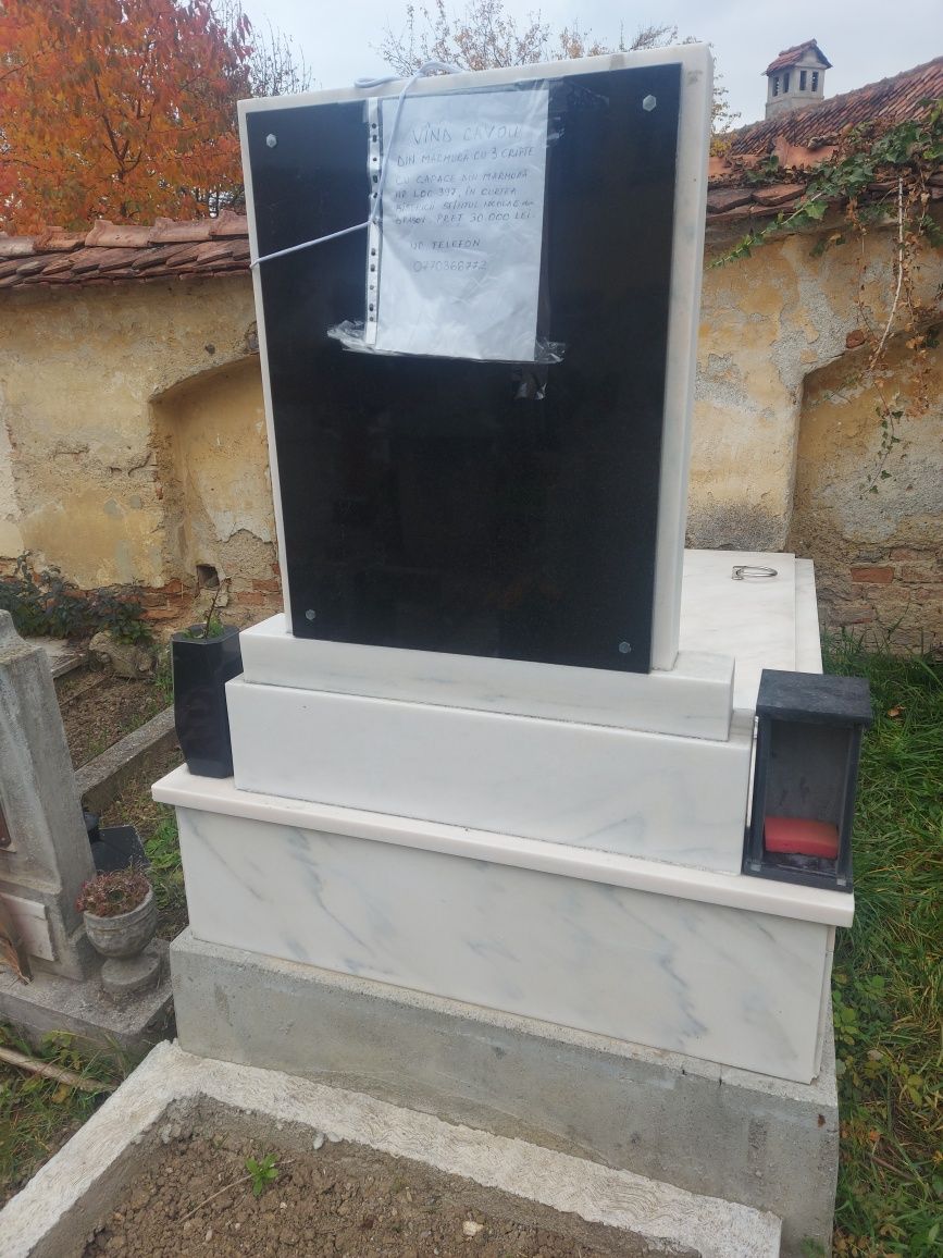 Vind , cedez Act de concesiune nr 397 cavou din marmura , cripta de 3