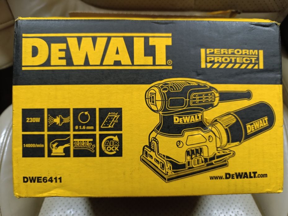 Електрически виброшлайф Девалт / DeWALT DWE6411