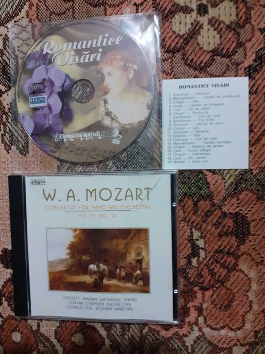 CD-uri originale cu muzică pop, folk, ambientală, simfonică & populară