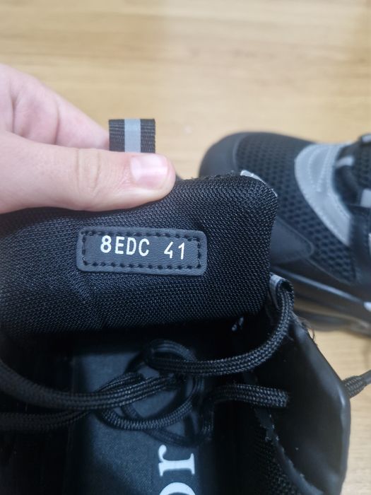 Dior Homme B22 leather trainers