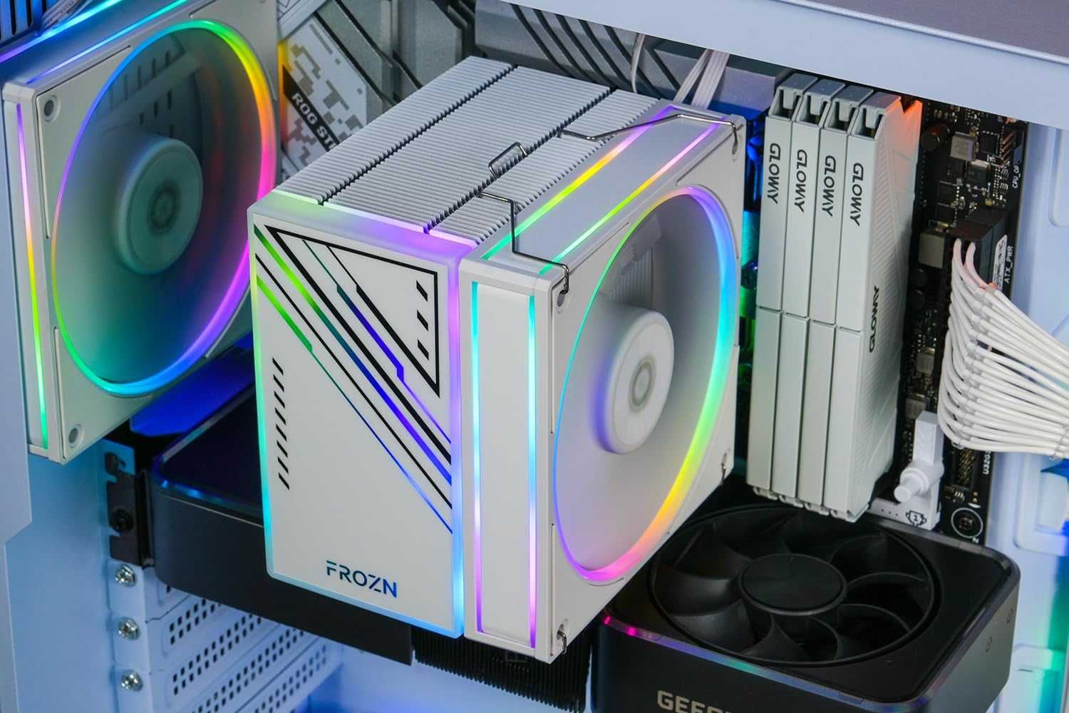 Башенный кулер ID-Cooling FROZN A610 ARGB White