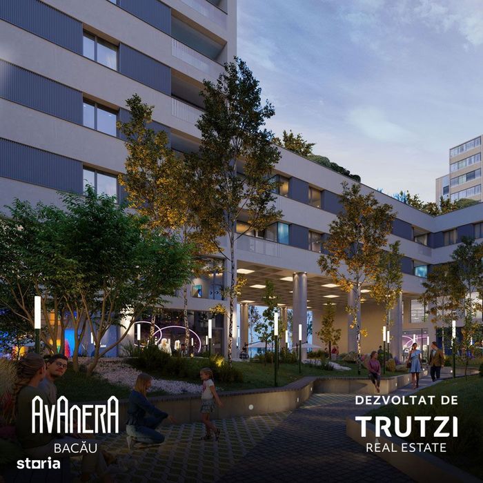 Orientare SUD -Apartament 3 camere- Model A19 - AVANERA Bacau