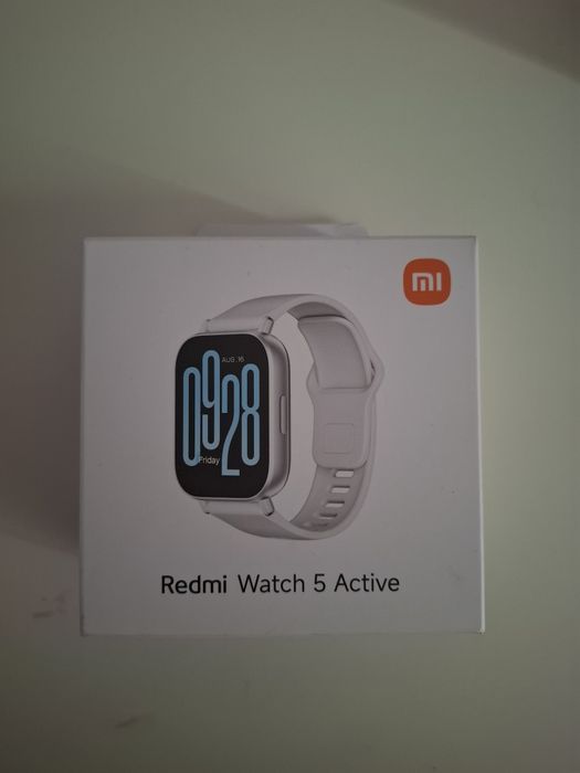Новые смарт-часы Redmi Watch 5 Active (цвет: серебристо-серый)