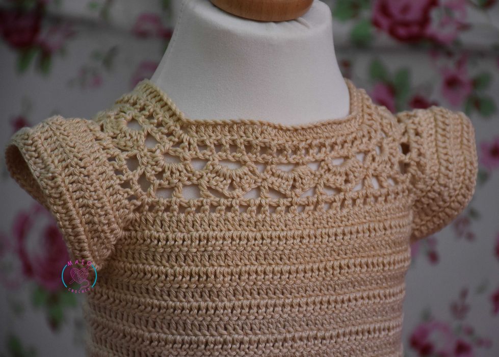 Rochita tutu cu top crosetat, marime 1an