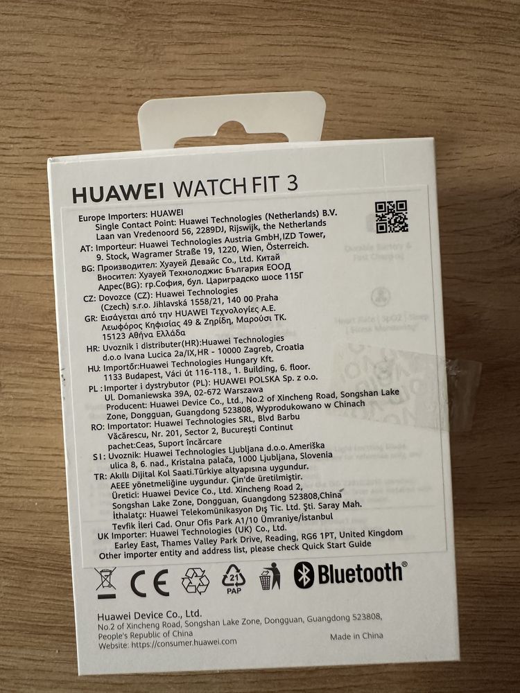 Huawei watch fit 3