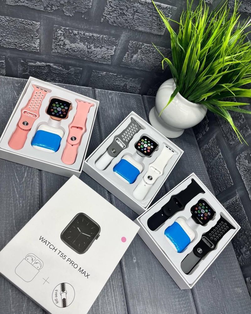 Apple Watch 8 + airpots в комплекте зарядка