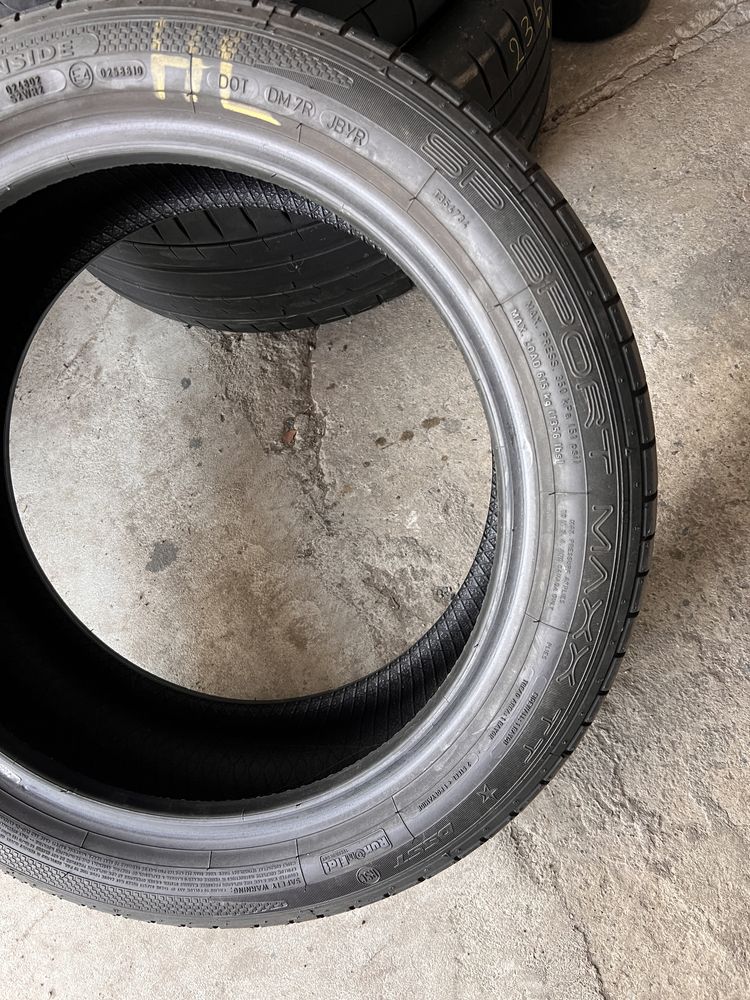 2 anvelope vara 225/45/17 , Dunlop , RunFlat , 6 mm