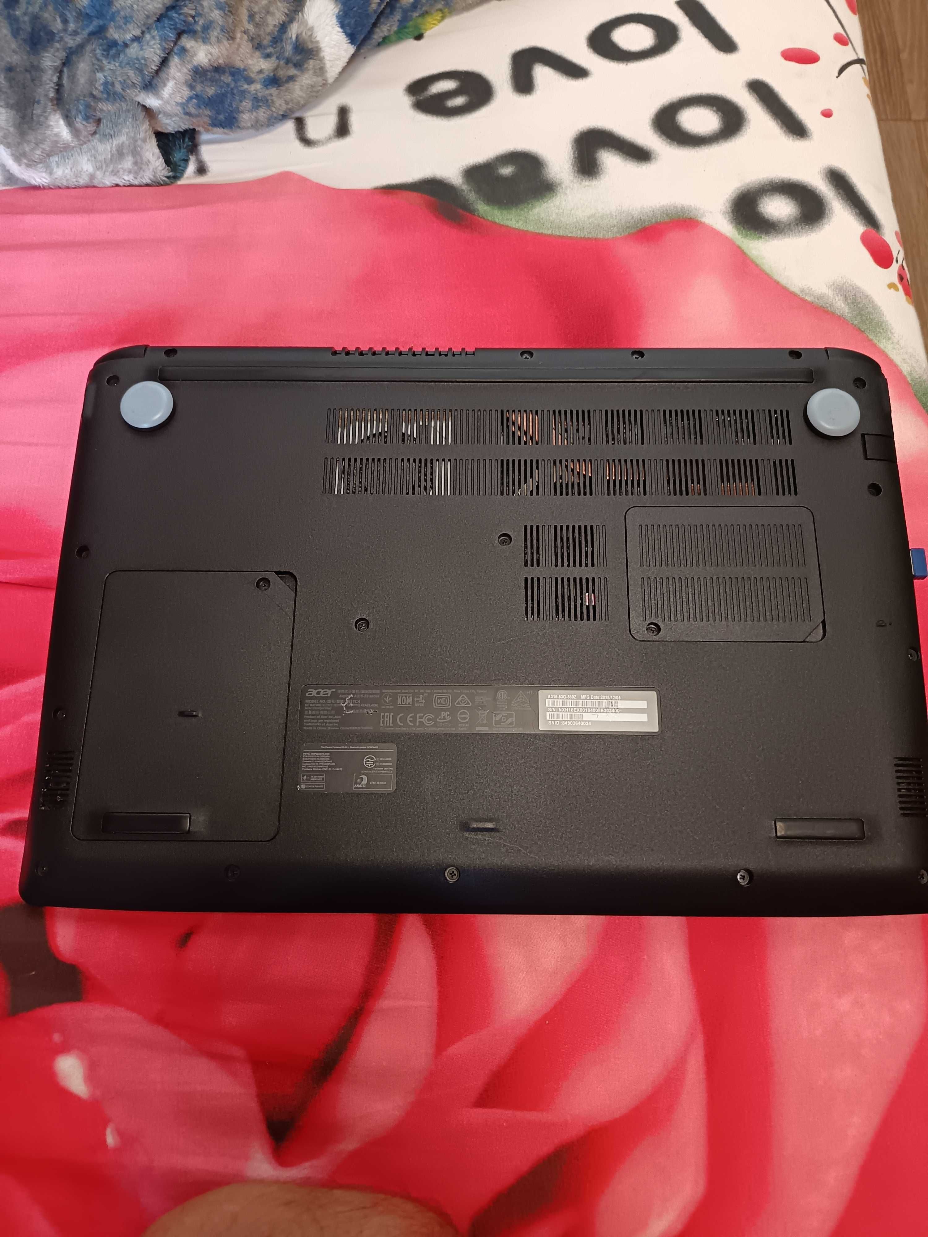 Laptop Acer Aspire i5 7200u, Video MX 130 2GB GDDR5