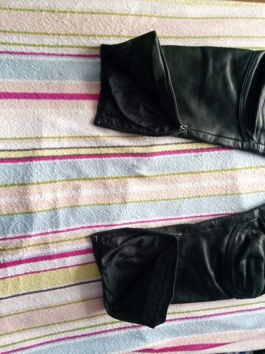 Pantaloni moto piele Akito BodyGuard