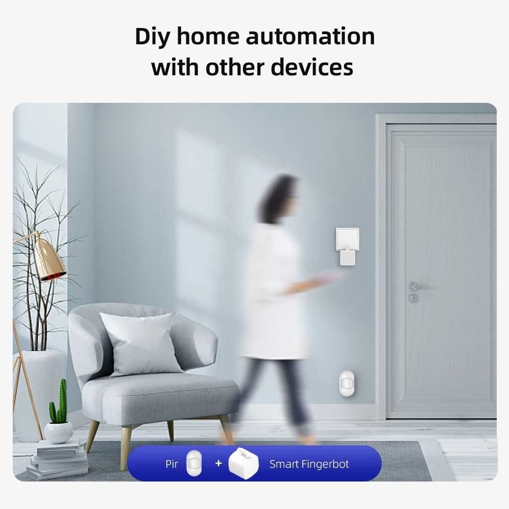 Tuya CUBETOUCH Finger Bot – Bluetooth Робот за натискане на бутони M2
