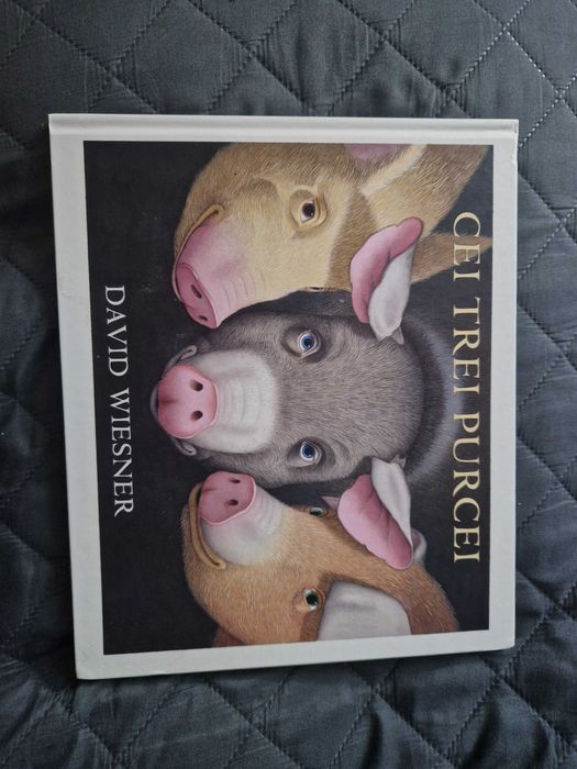 Cartea noua Cei trei purcei David wiesner