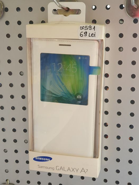 Husa flip s-view originala samsung A7 2015 A700