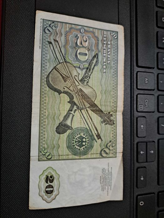 Bancnota 20 marci 1980