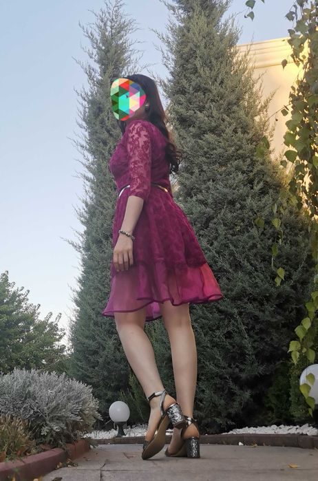 Rochie roz fucsia