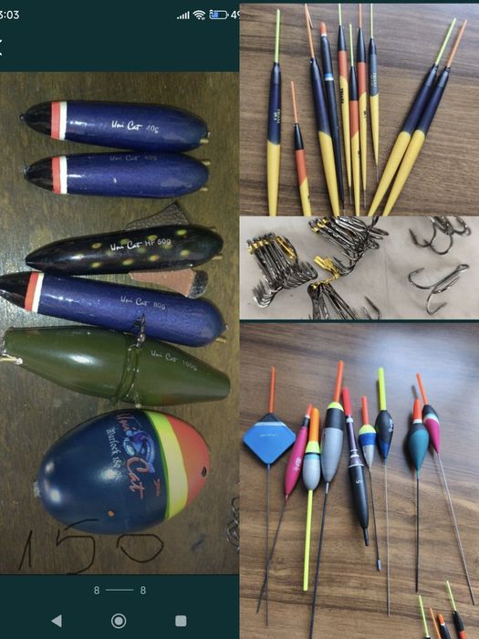 Lansete/mulinete full metalice/minciog/cicade/voblere/husa/blanc Toray