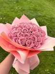 Buchet 50 trandafiri sapun