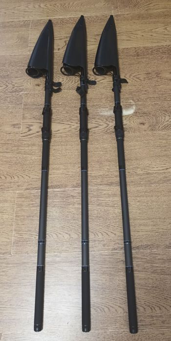 Set 3 Lansete Crap Robinhan LEGEND TELE CARP 3.9m 3.75 LBS Model Nou 2