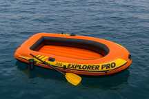 Barcă gonflabilă cu fâsle și pompă (Explorer PRO 300)