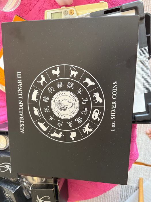 Инвестиционно сребро. Различни колекции лимитирани - Лунар, и други