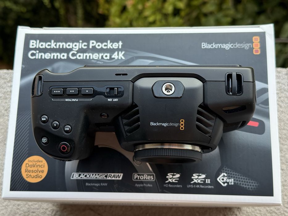 Blackmagic 4k MFT Pocket Cinema Camera