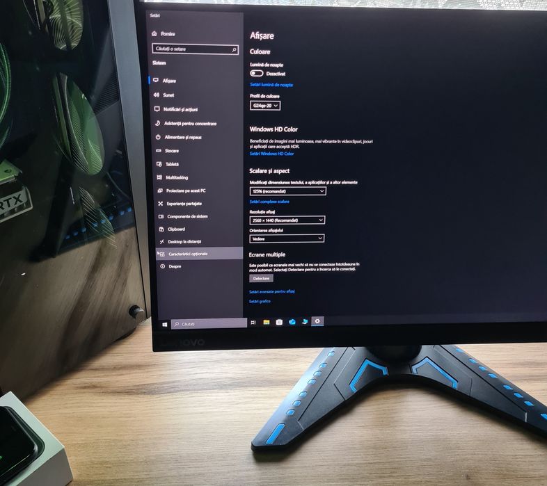 Monitor gaming 100HZ