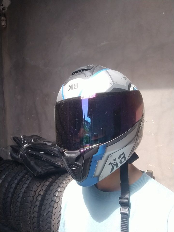 BK Helmet Standard Jag'i Ochiladigan
