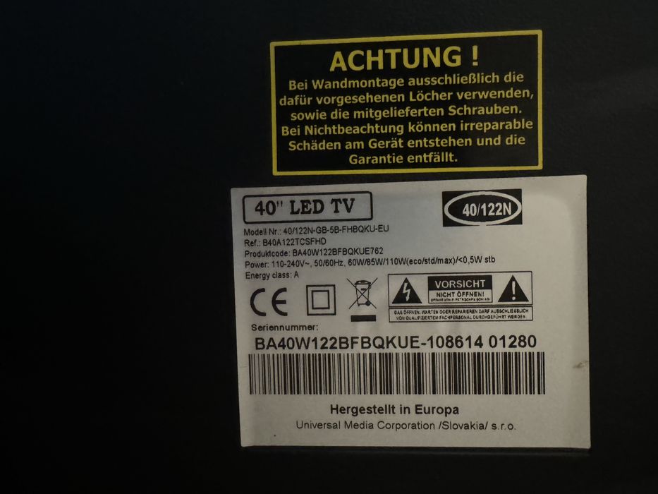 Телевизор BLAUPUNKT 40 инча LED