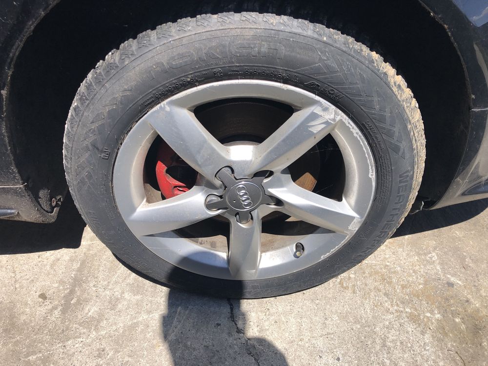 Roti jante anvelope Audi A4 B7 205 55 16 vara iarna aliaj
