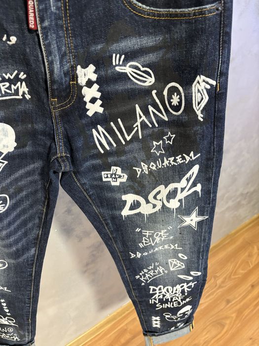 Blugi Dsquared2 model NOU marimea S