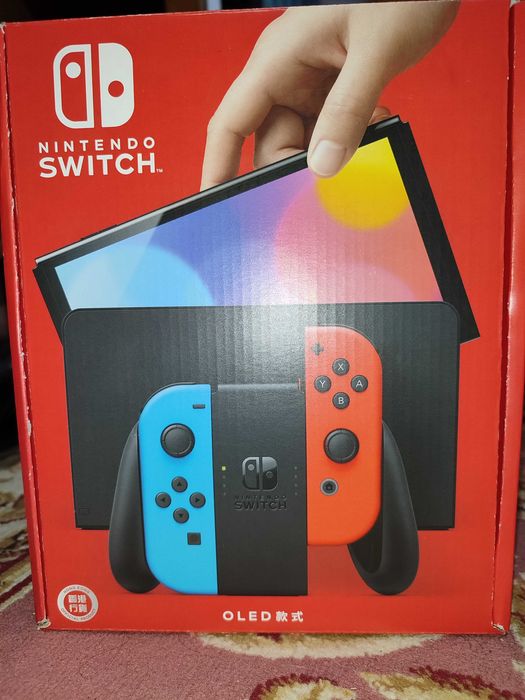 Nintendo Switch OLED | Идеальное состояние | Полный комплект + игры