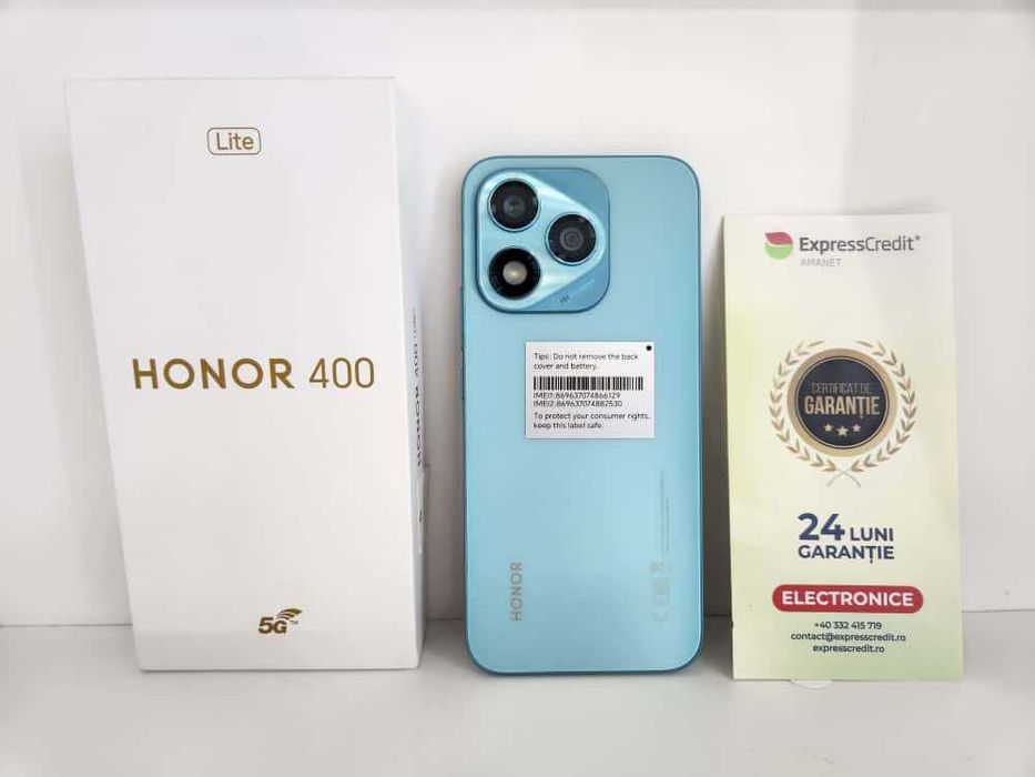 Honor 400 Lite 5G 8/256Gb (Ag8 Tudor1/B73984) – Garantie 2 Ani!