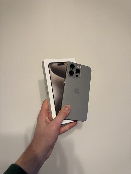 iPhone 15 Pro Max 512gb Natural Nou/100%