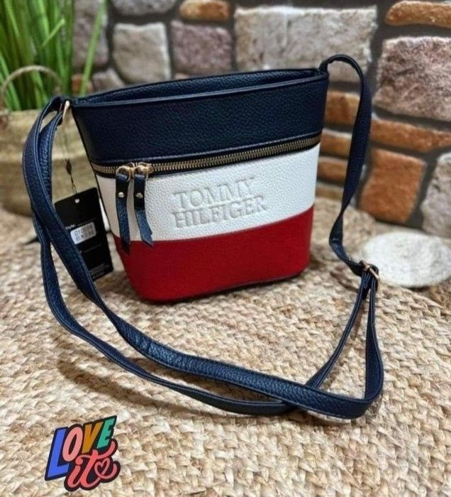 Set Tommy Hilfiger mini, new model import Italia, saculet, eti