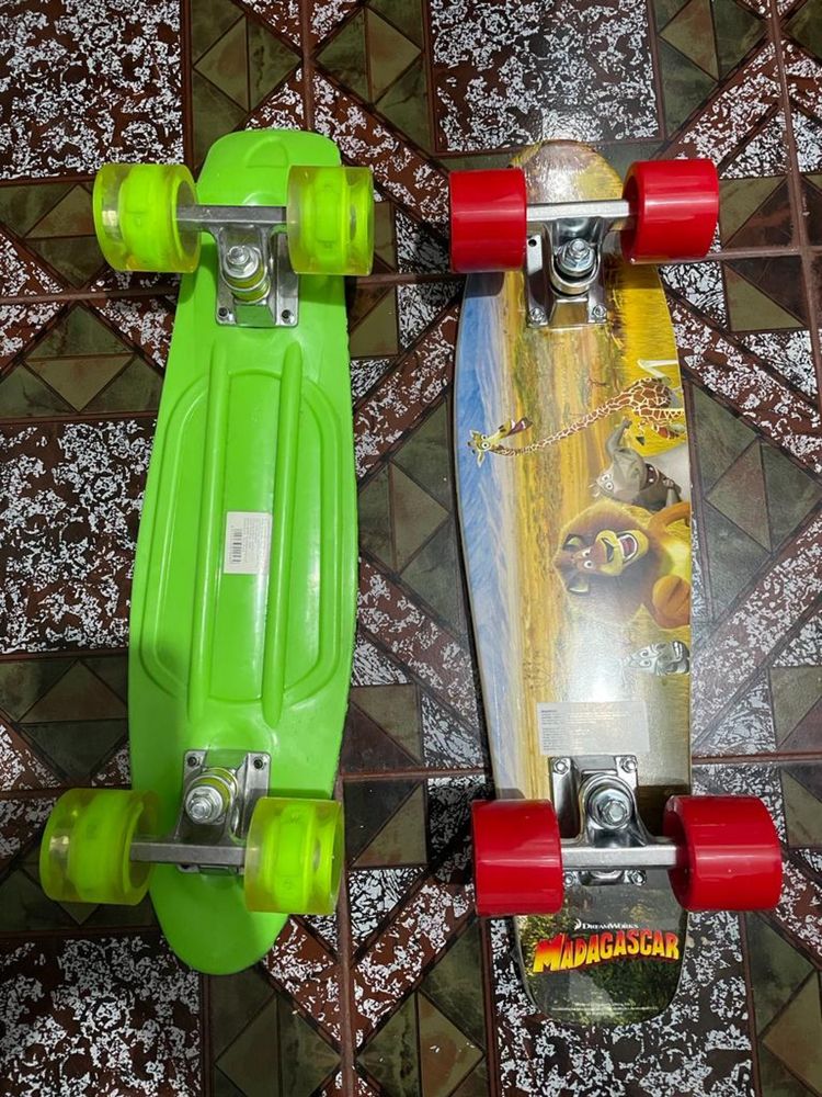 Skateboard cu led