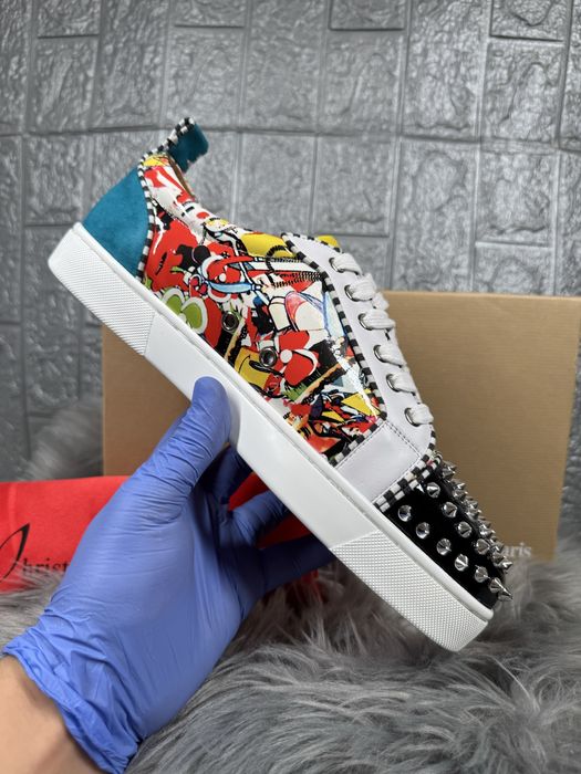 Christian Louboutin Alb White Low Cutie