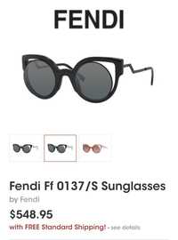 Слънчеви очила FENDI Ff 0137/S Cat eye