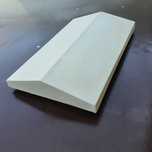 Prefabricate din beton  - capace/coame ultrifinisate din beton
