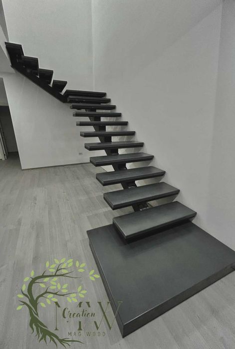 Scari din lemn, scari metalice, preturi accesibile