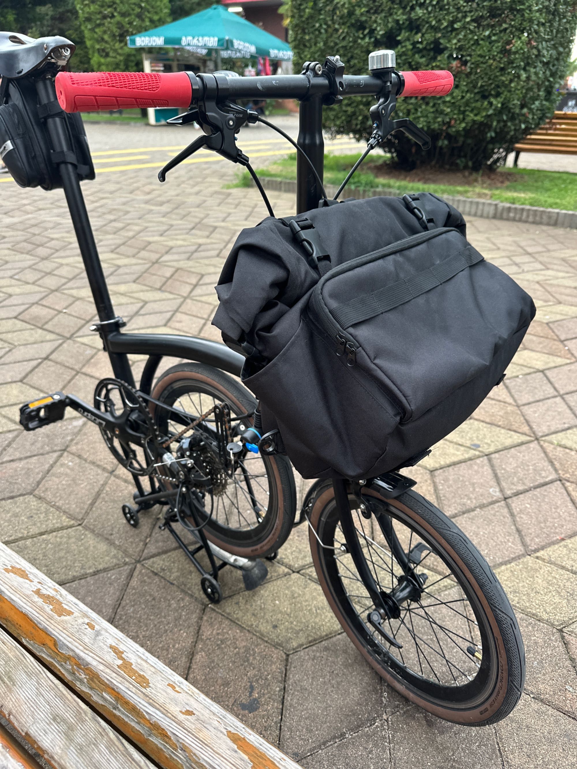 Brompton сгъваем велосипед