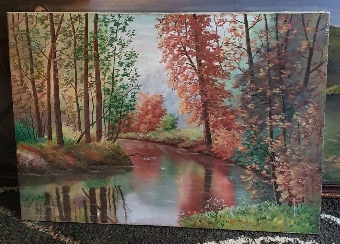 Tablouri pictate in ulei pe pânză...și foto vechi.