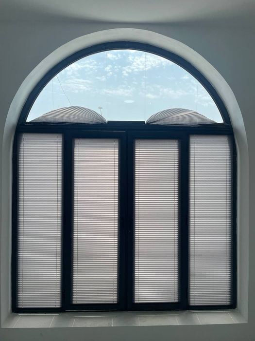 Jalyuzi arka simon Plisse jalyuzilari