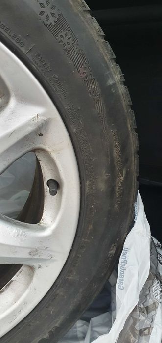 Set Jante aliaj, complet echipate! 225/55R17