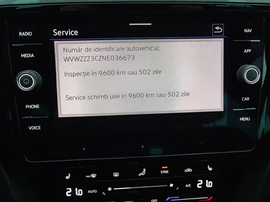 Passat B8 camera masalier