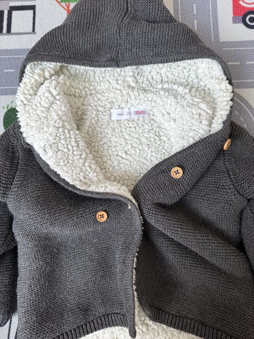 Зимно детско палто Mango 92 cm