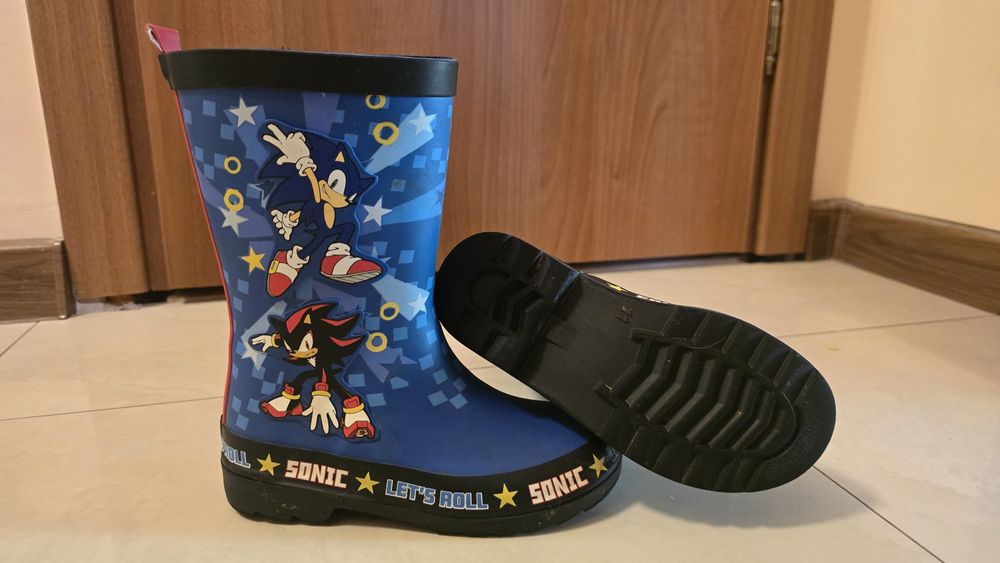 Гумени ботуши Соник George номер 29 Кожени Маратонки за момче Sprandi