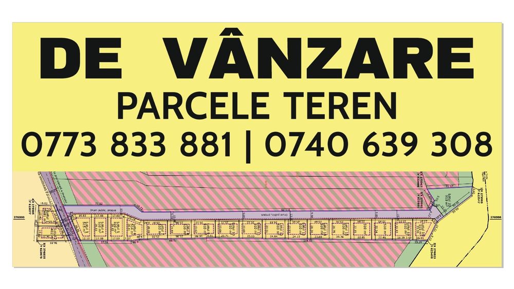 Teren intravilan de vânzare