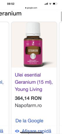 Ulei esential young living geranium