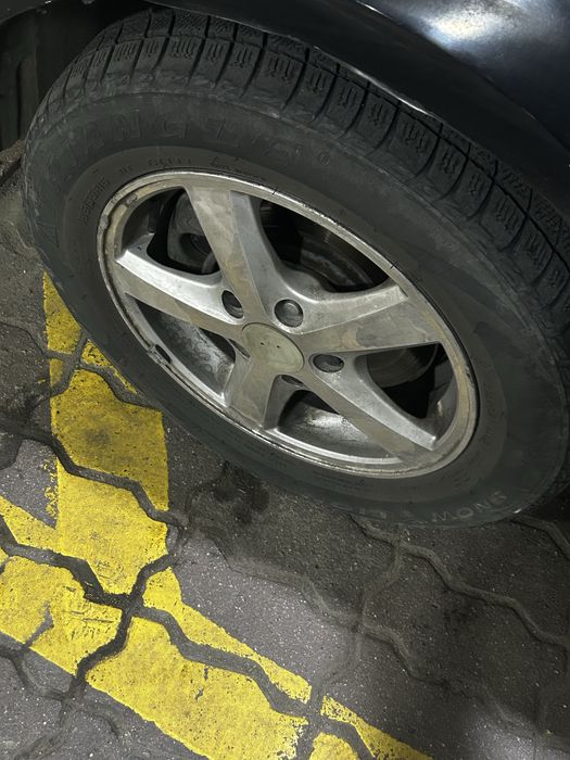 Диски с зимней резиной r15