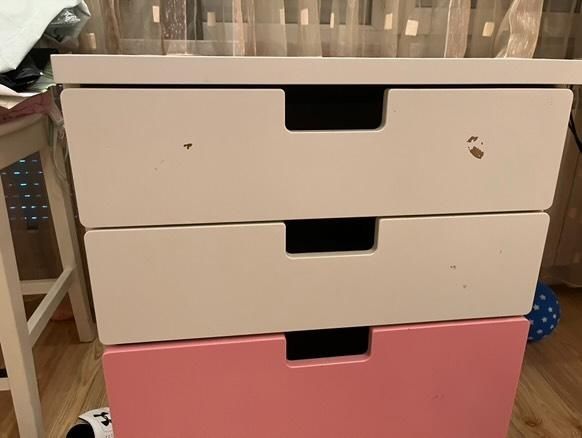 Двуетажно легло и бюро Ikea Smastad